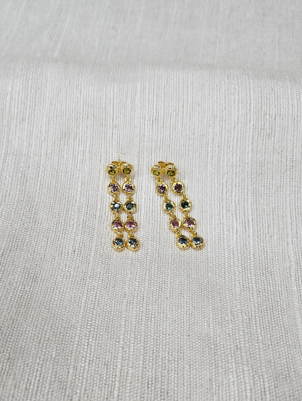 Iko  Earring - Amethyst