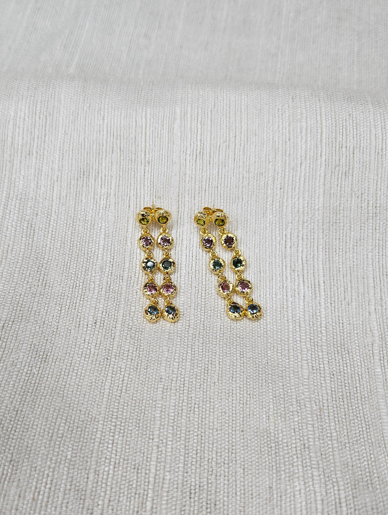 Iko  Earring - Amethyst