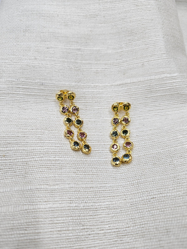 Iko  Earring - Amethyst