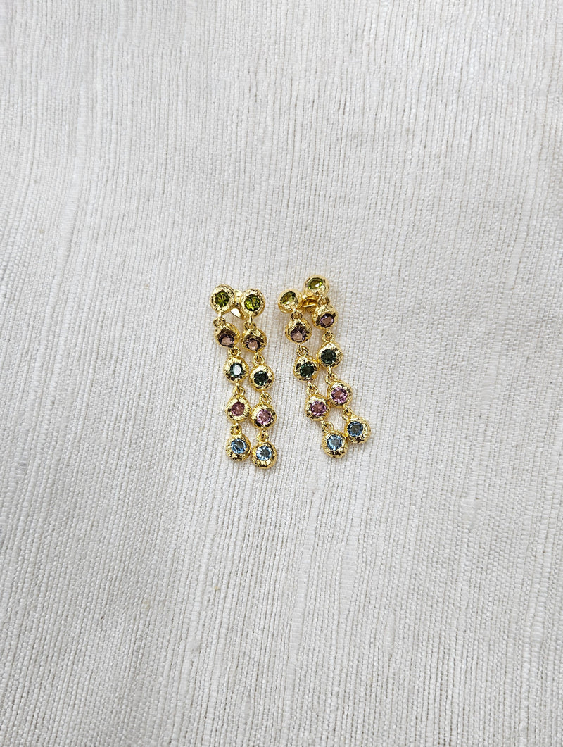 Iko  Earring - Amethyst