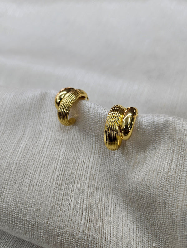 Lily Double Hoop Earrings