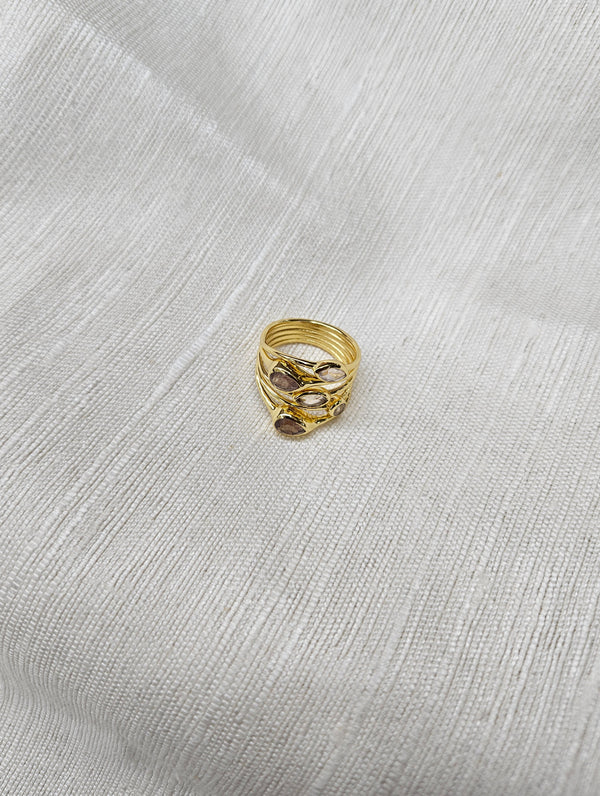 Luna Bloom Ring - Rose