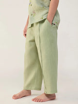 Neo Timeless Linen Pants - Mint
