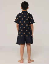 Kin Linen Shirt - Navy