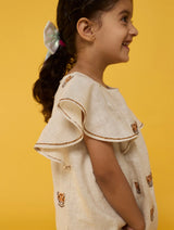 Nia Linen Dress - Natural