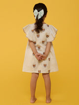 Nia Linen Dress - Natural
