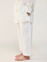 Neo Timeless Linen Pants - Ivory