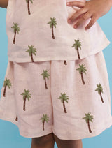 Lyle Linen Co-Ord Set - Blush