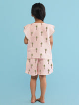Lyle Linen Co-Ord Set - Blush