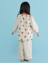 Aurel Linen Co-Ord set - Natural