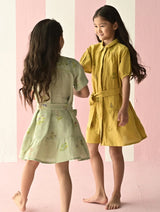 Sia Floral Dress - Mint