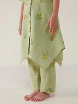 Inoya Linen Co-ord Set - Mint