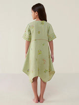 Inoya Linen dress - Mint