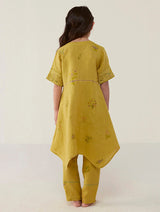 Inoya Linen Co-ord Set - Ochre
