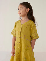 Inoya Linen Co-ord Set - Ochre