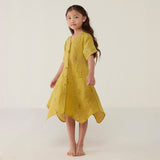 Inoya Linen dress - Ochre