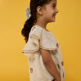 Nia Linen Dress - Natural