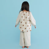 Aurel Linen Co-Ord set - Natural