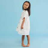 Nova Linen Dress - Ivory