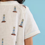 Nova Linen Dress - Ivory