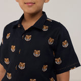 Kin Linen Shirt - Navy