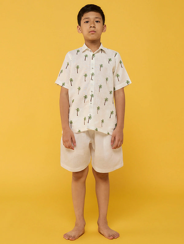 Kin Linen Shirt - Ivory