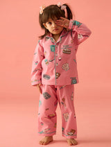 Baking Pima Pajama Set For Kids