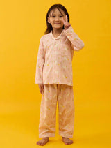 Bunny Hop Pima Pajama Set For Kids