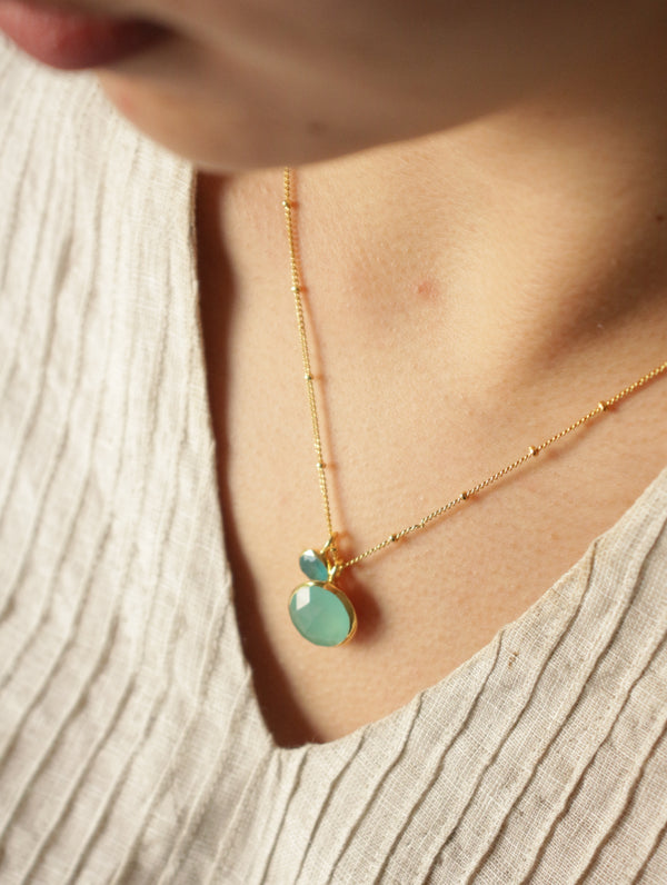 Zuna Necklace - Sea