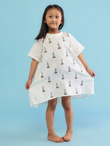 Nova Linen Dress - Ivory