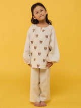 Aurel Linen Co-Ord set - Natural