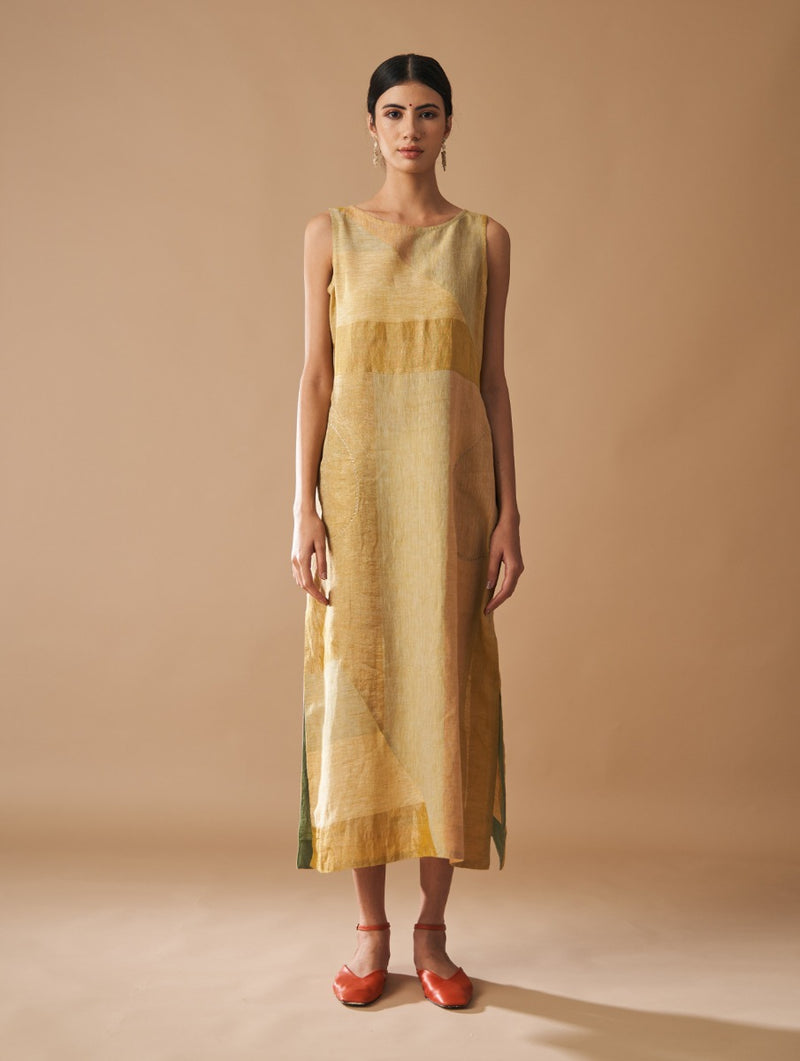 Zaina Metallic Dress