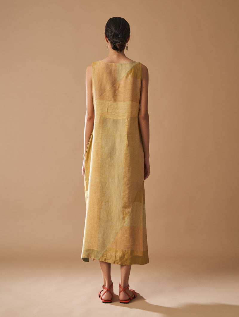 Zaina Metallic Dress