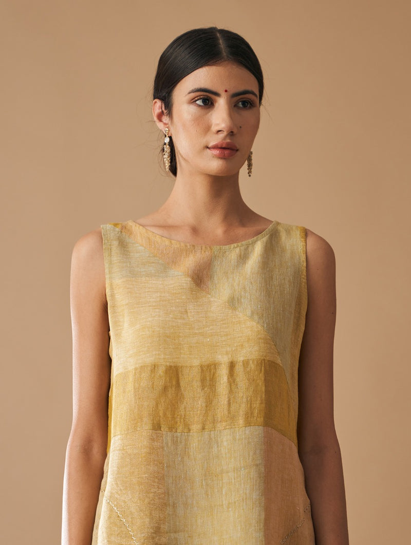 Zaina Metallic Dress