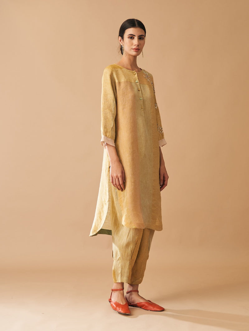 Kaya Embroidered Kurta Set with Dupatta