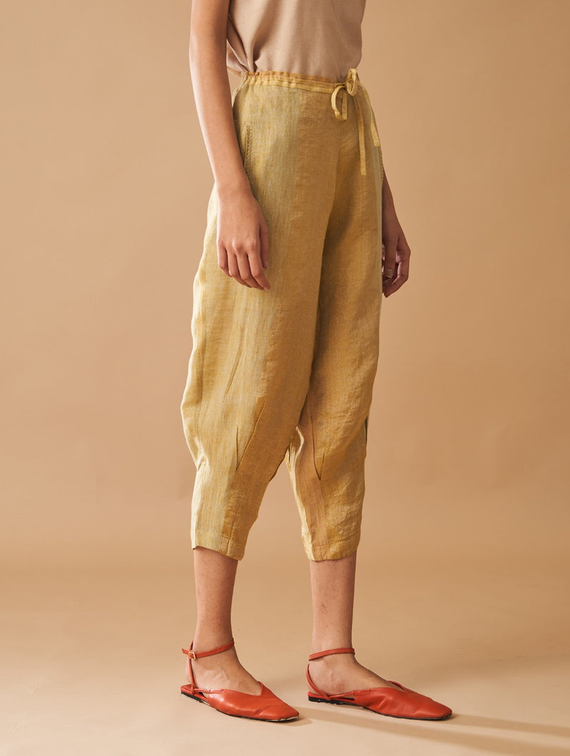 Nisa Handloom Linen Pants