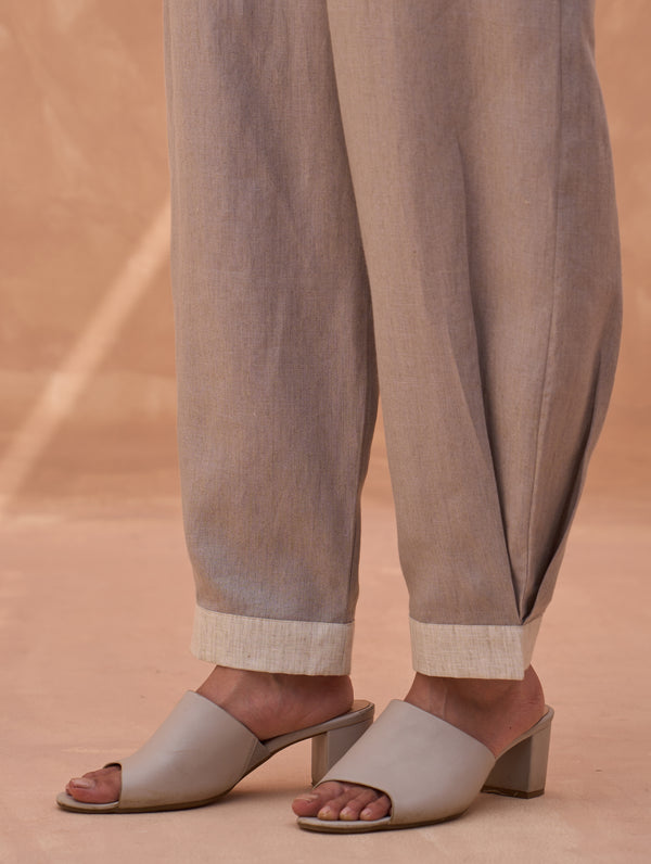 Hana Linen Pant - Off White