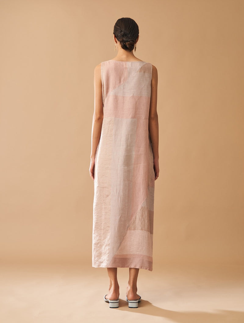 Zaina Metallic Dress