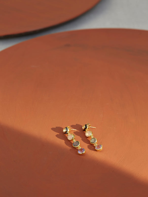 Jen Earrings - Lavender