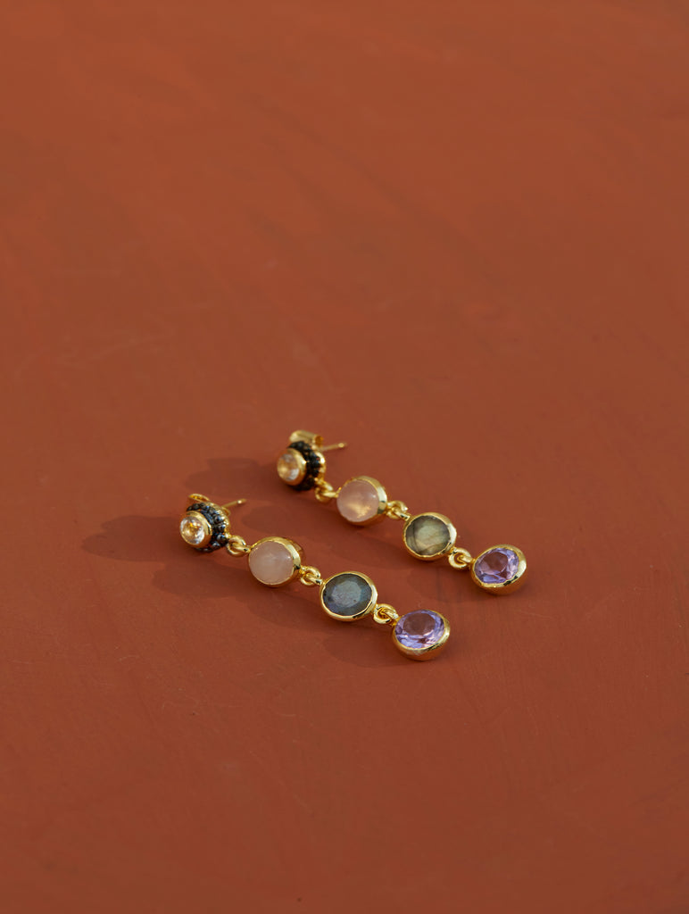 Jen Earrings - Lavender
