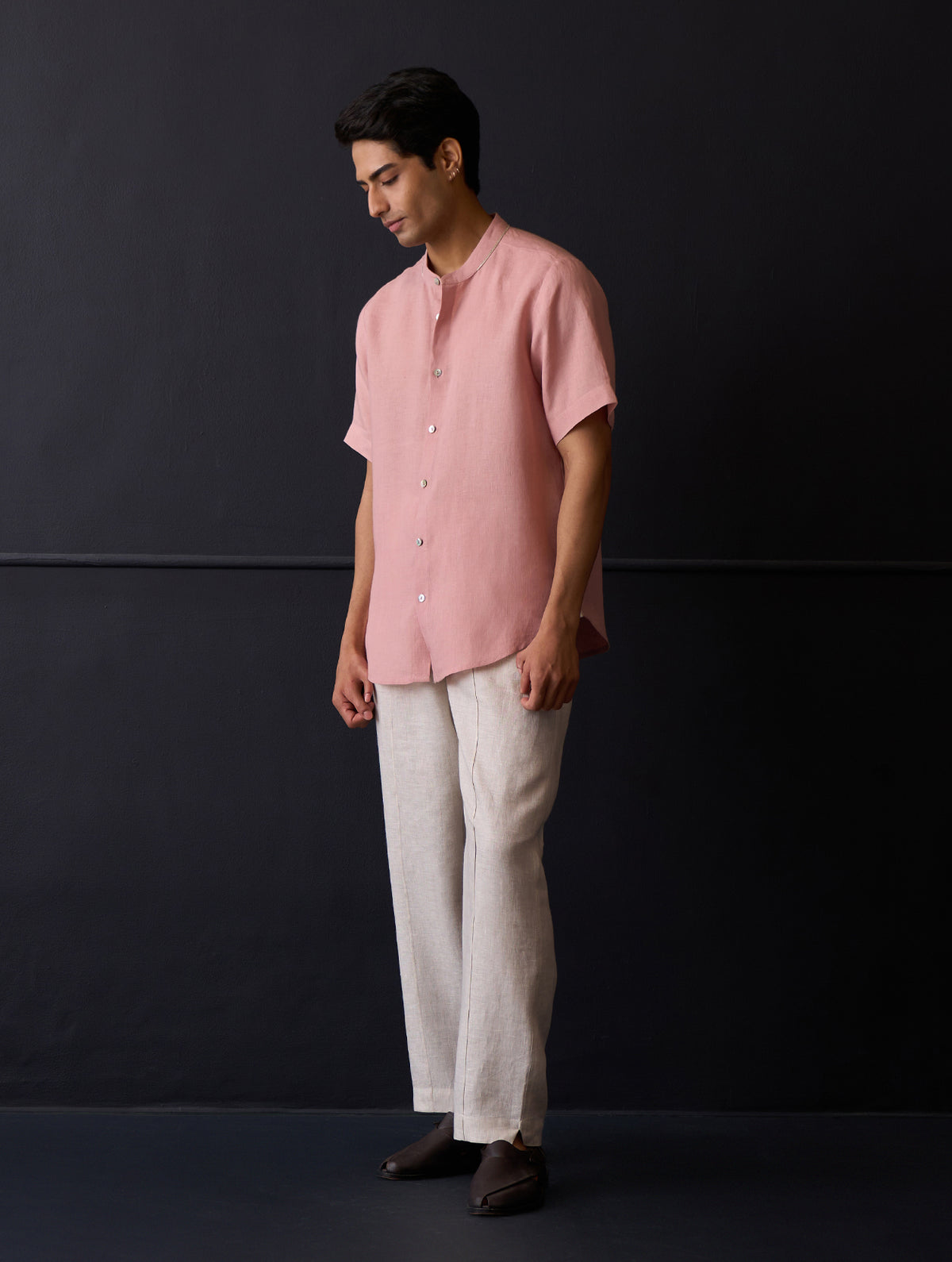 Kona Classic Linen Pant - Off White – Manan