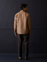 Koji Linen Shirt - Brown