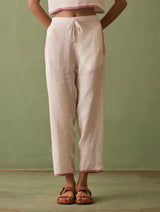 Para Linen Pants - Ivory