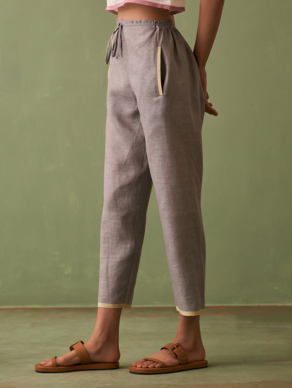 Para Linen Pants - Ash