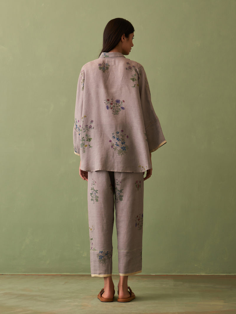 Mira Botanical Co-ord Set - Ash