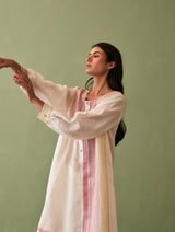 Kari Linen Dress - Ivory