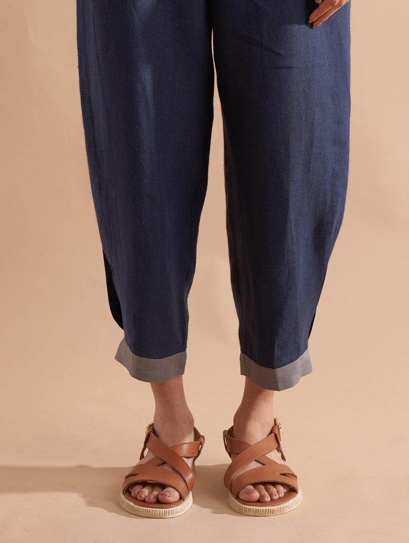 Hana Linen Pants - Dusk