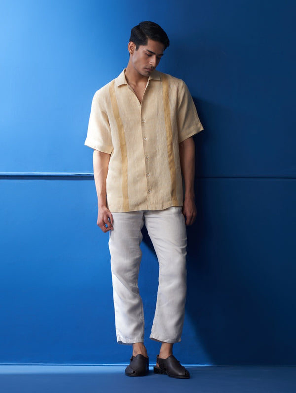 Takumi Linen Co-ord Set - Amber