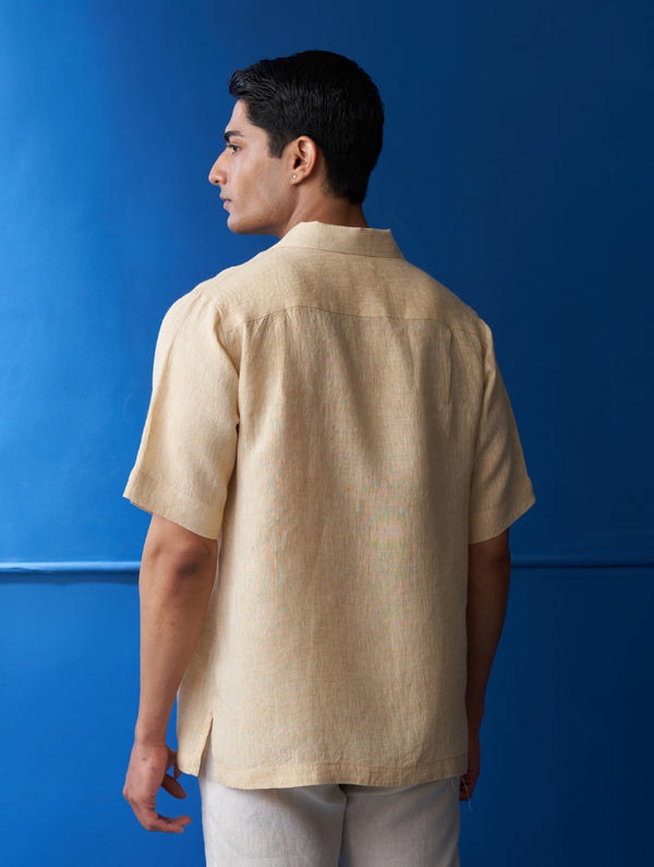Takumi Linen Co-ord Set - Amber