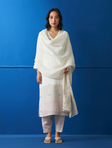 Ginka Hand-Embroidered Jamdani Kurta Set